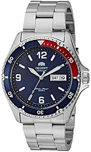 ORIENT MAKO II ダイバーズデザイン 20BAR Orient Erkek 'Mako II' Japon Otomatik Paslanmaz Çelik Dalış Saati